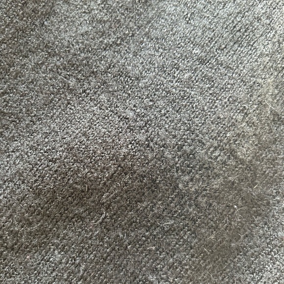 H&M Women's Medium Black Wool Blend Oversized Turtleneck Sweater 90s Minimalist - Picture 10 of 11